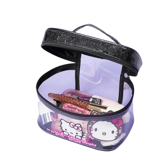 Hello Kitty Clear Makeup Cosmetic Travel Bag - Picture 5 of 5
